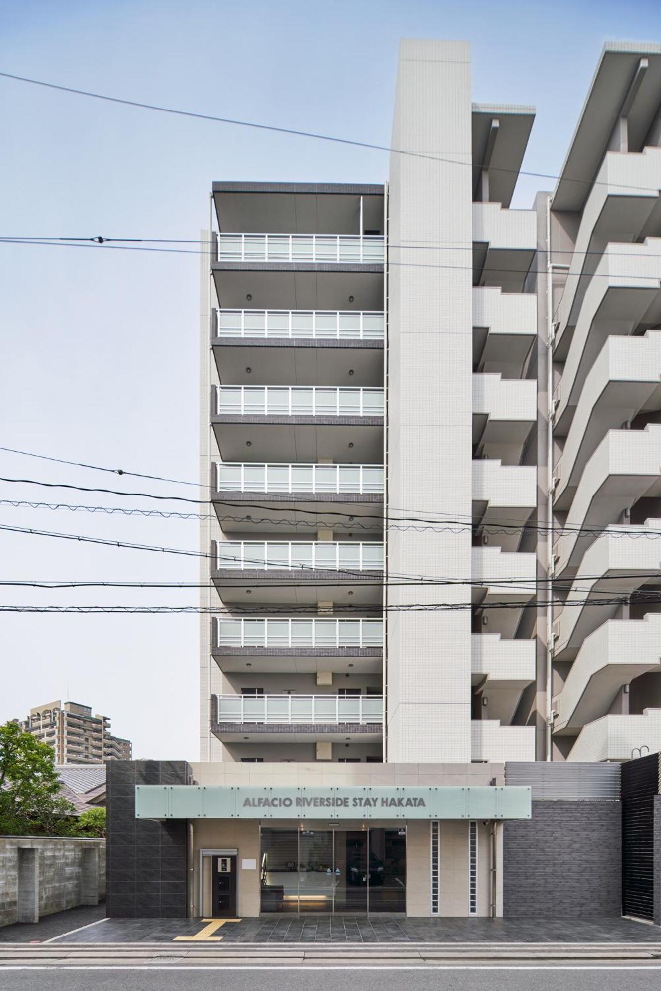 Alfacio Riverside Stay Hakata Fukuoka  Kültér fotó