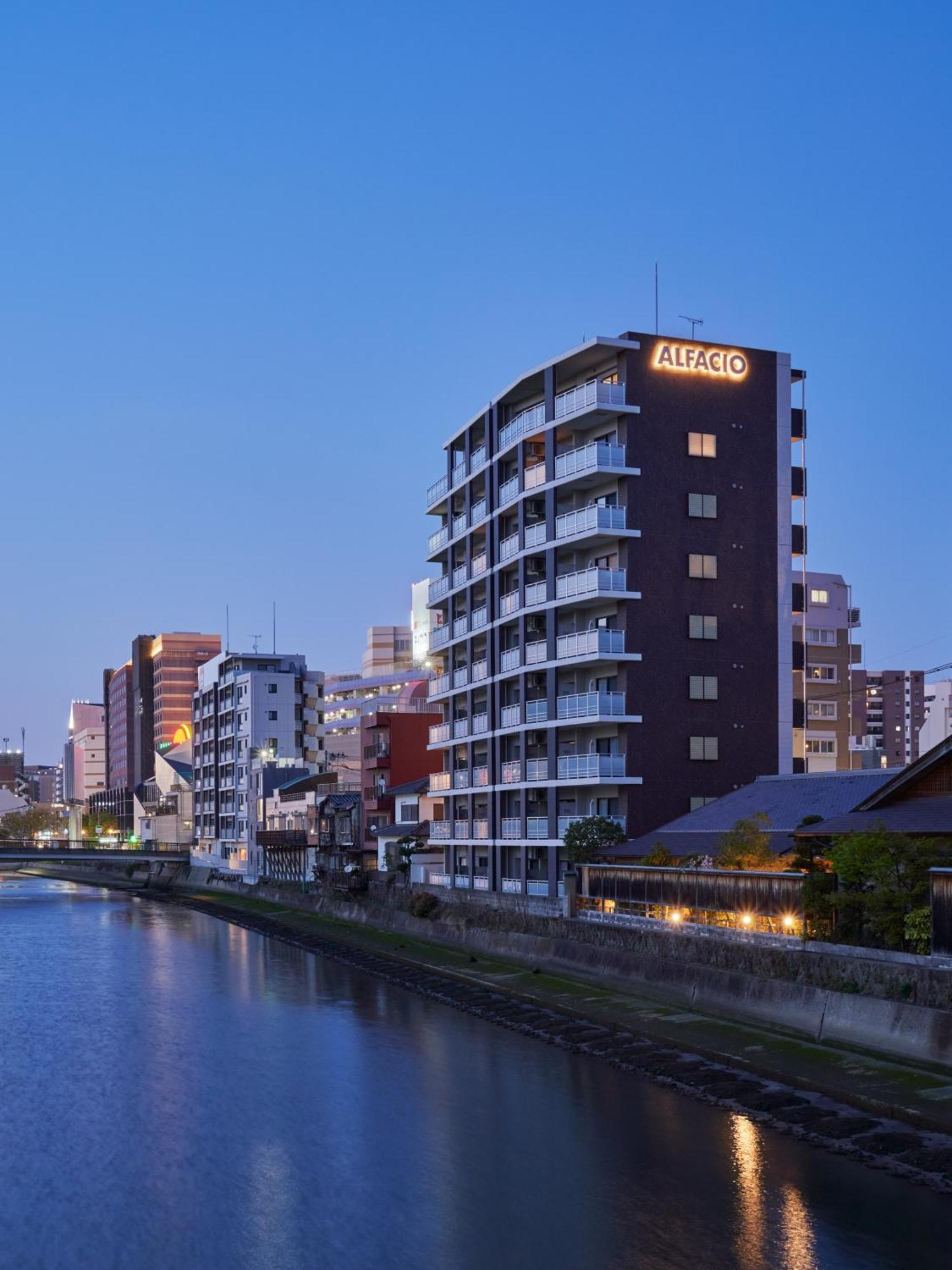 Alfacio Riverside Stay Hakata Fukuoka  Kültér fotó