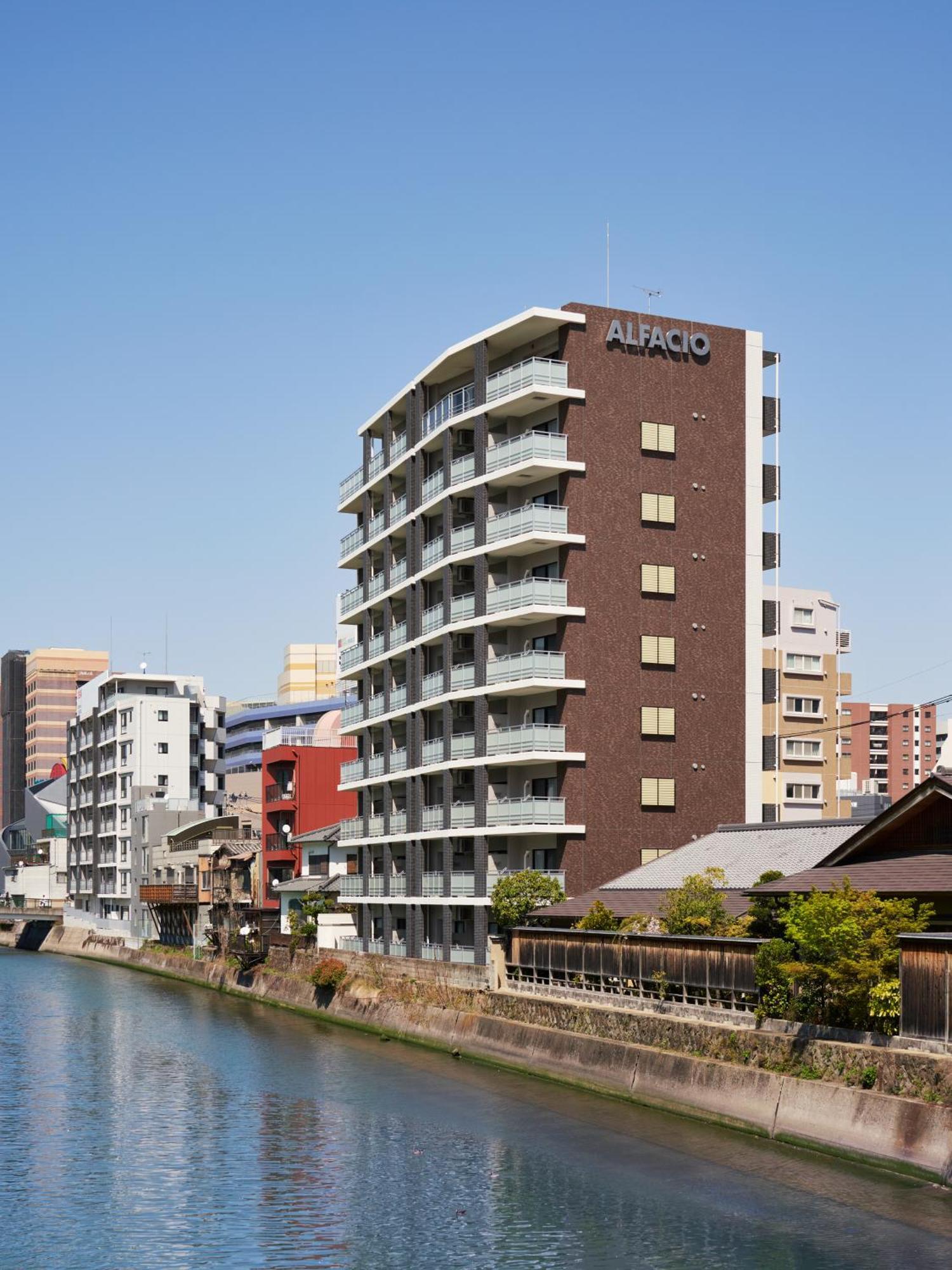 Alfacio Riverside Stay Hakata Fukuoka  Kültér fotó