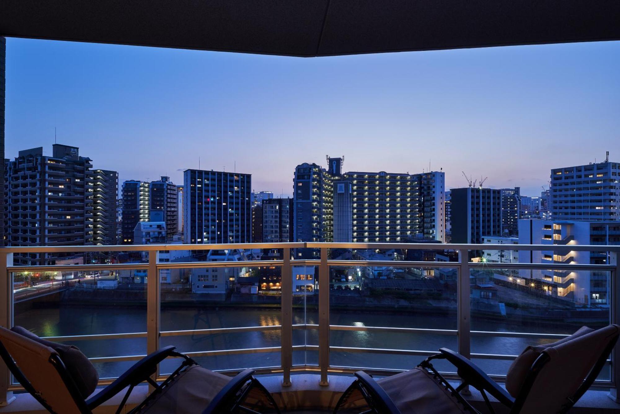Alfacio Riverside Stay Hakata Fukuoka  Kültér fotó